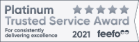 Platinum Trusted Service Award 2021