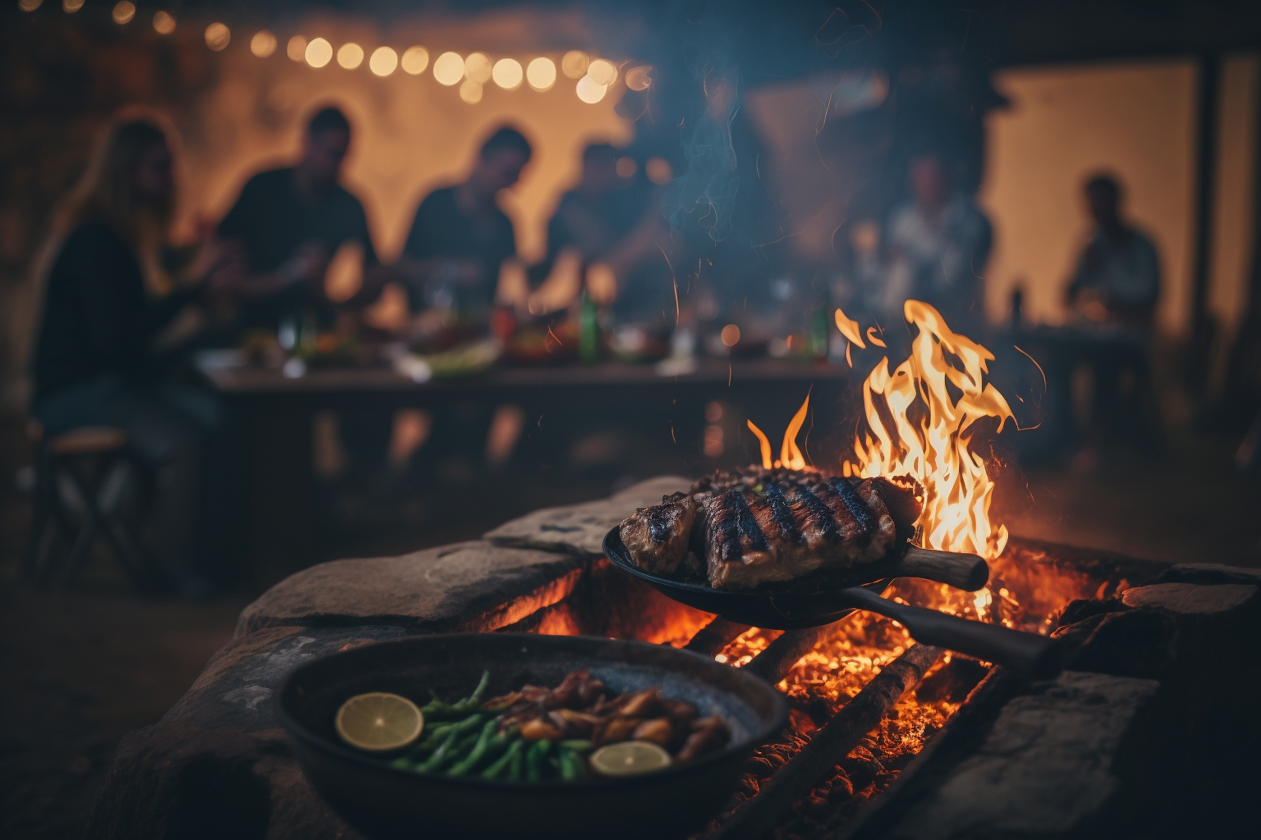 South African cuisine is known for its meaty BBQs, blending Eastern spices with European dishes.
