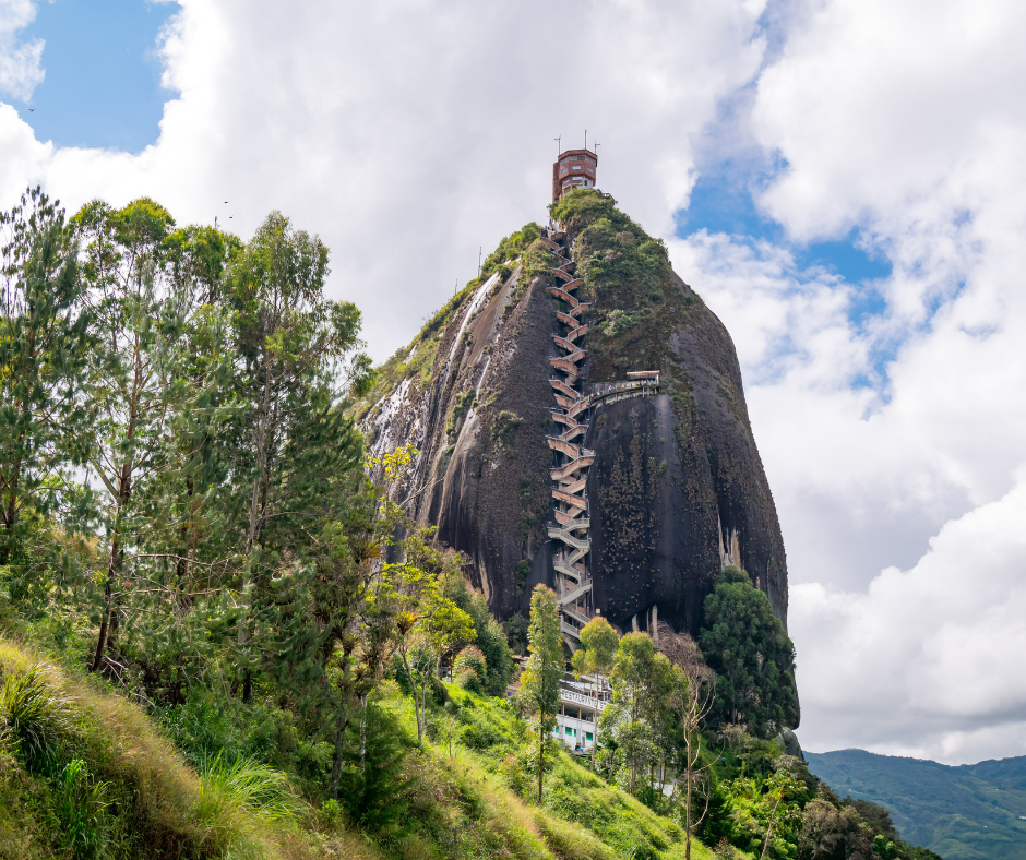 Rock of Guatape (Piedra Del Penol) Guatape, Colombia