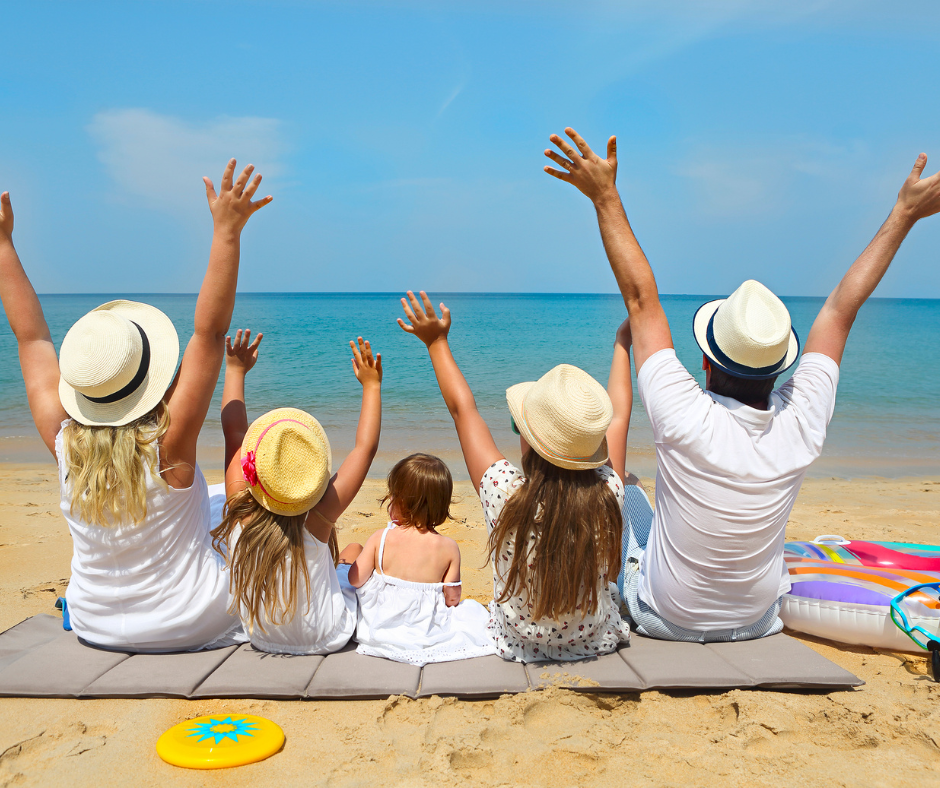 Travel and family vacation concept