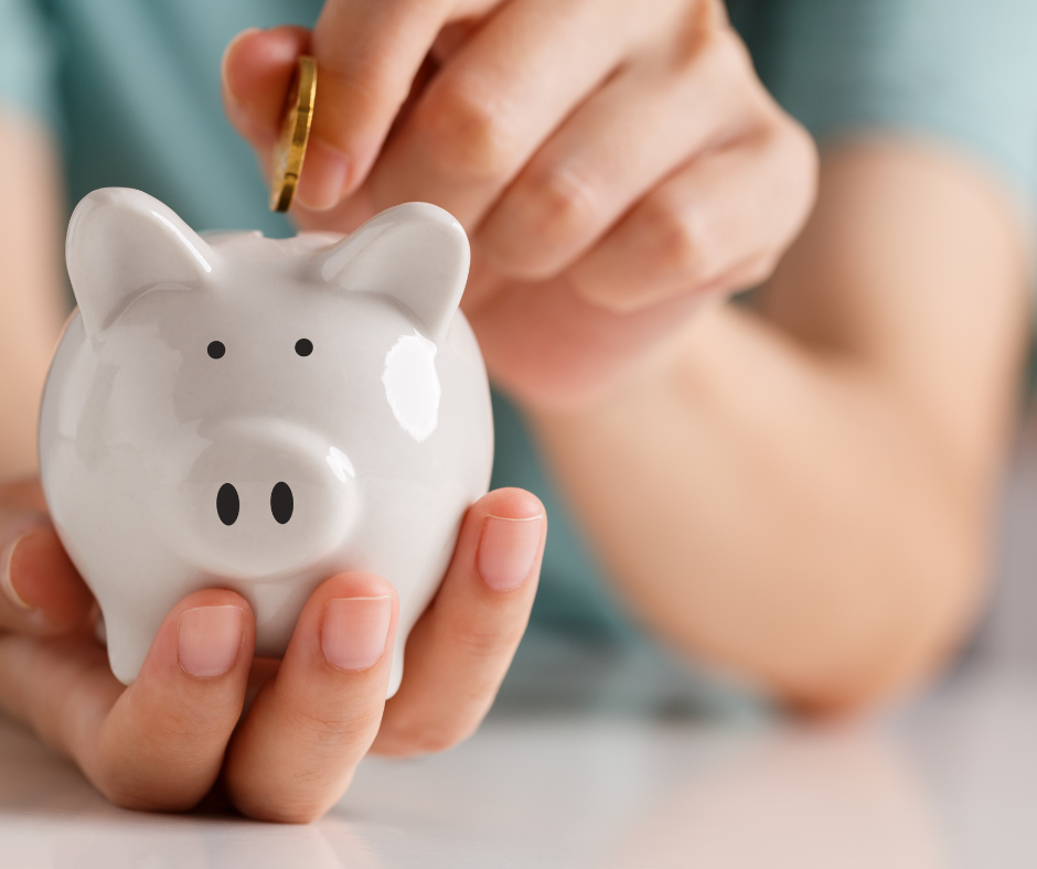 Emergency fund piggy bank